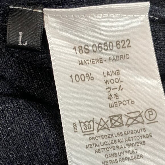 Made in Italy 100% Wool Sweater Size L - Picture 5 of 6